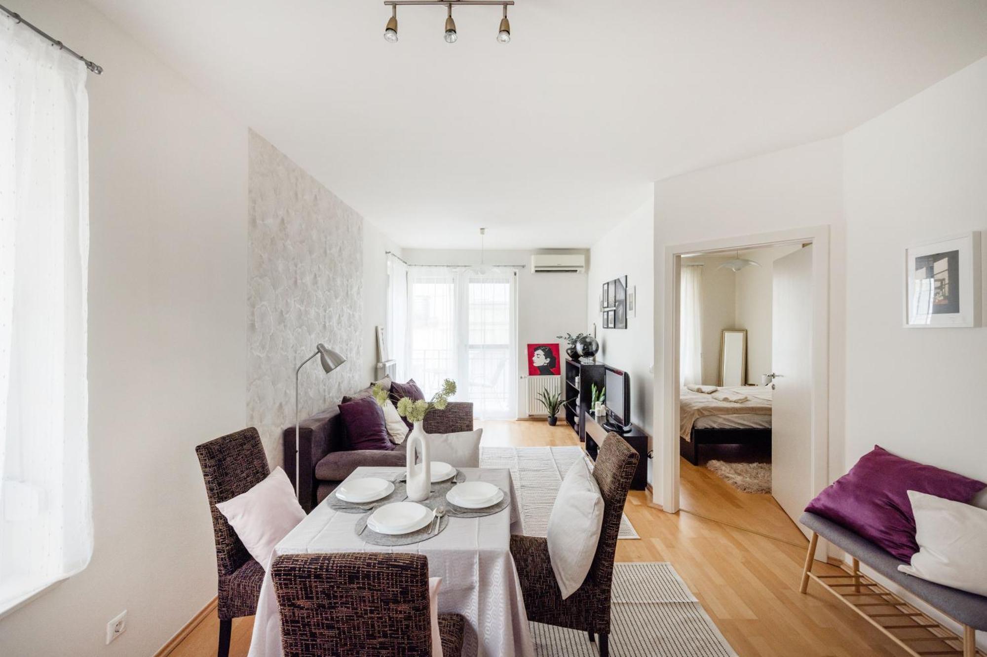 Bright And Central Apartment With Balcony بودابست المظهر الخارجي الصورة